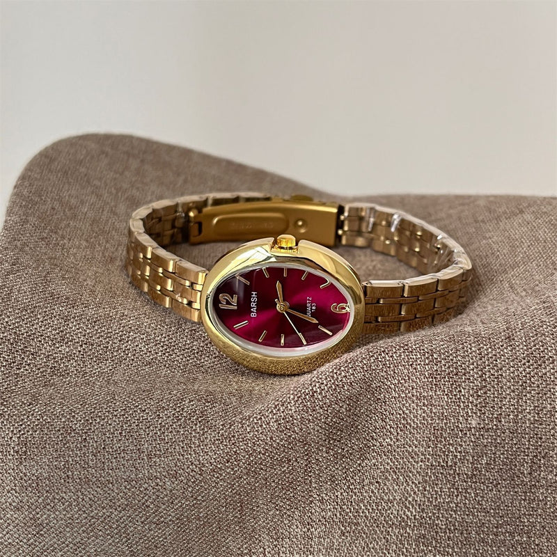 Elegant Big Diamond Watch Women's High-grade Light Luxury