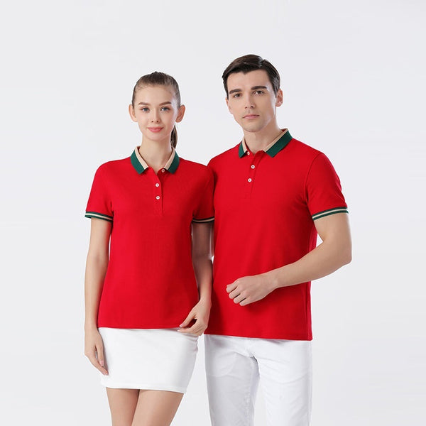 Men's Polo Shirt Summer T-shirt Women
