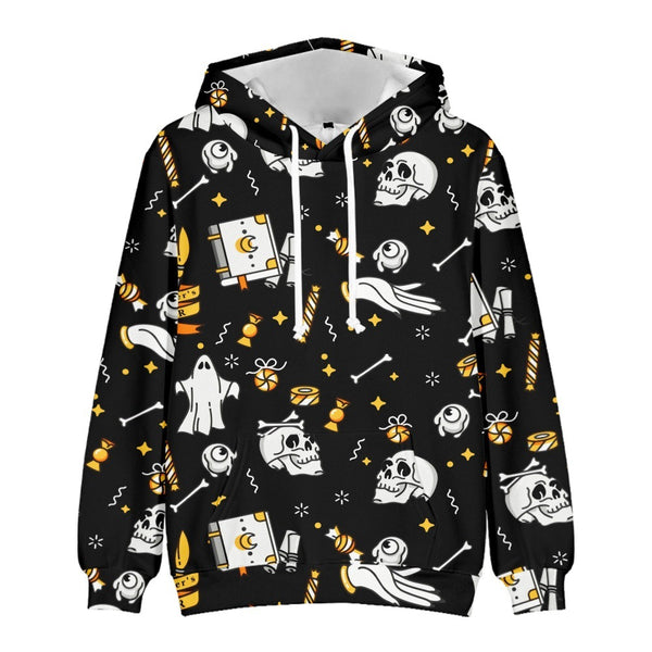 3D Printed Casual Personality Hooded Sweatshirt