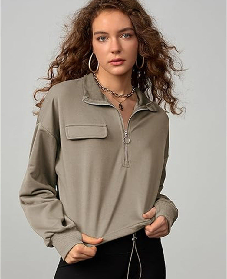 Women's Long Sleeve Casual Sweatshirt